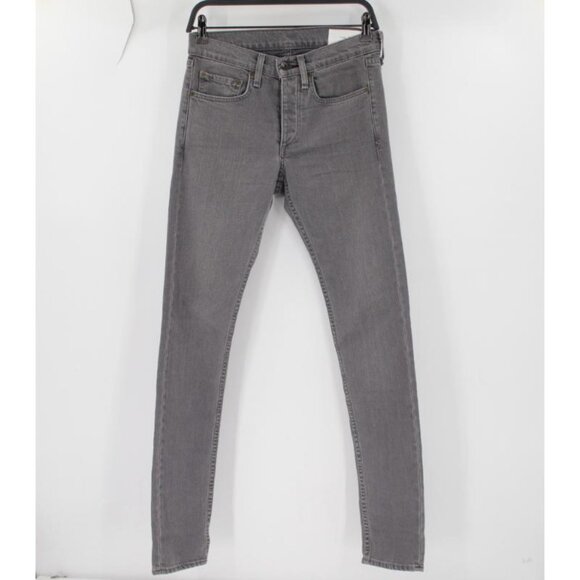 Rag & bone jeans Men 28 L33 Standard Issue Fit 1 Slim skinny Vesuvio cotton gray